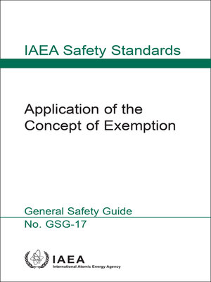 cover image of Application of the Concept of Exemption